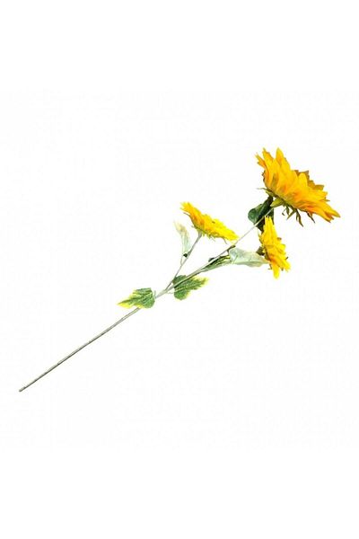 OEM Flori artificiale, floarea-soarelui, 100 cm, galben