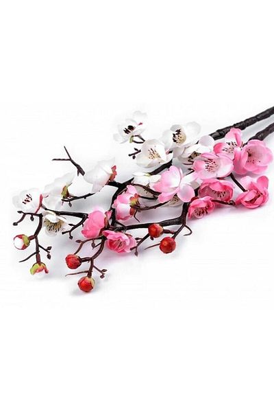 OEM Crenguta cu flori de mar, 60 cm, alb