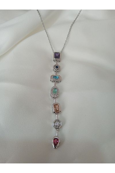 Jadem Gold Stainless Steel Y Necklace
