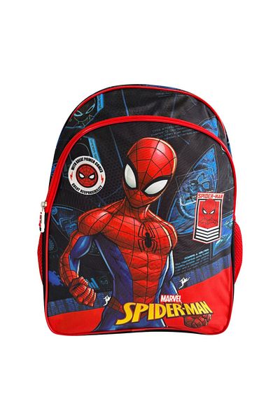 SPIDERMAN Ergonomic schoolbag, with two compartments and two pockets, 40x30x17 cm, multicolor, Spiderman