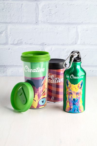 dalimag Green aluminum bottle