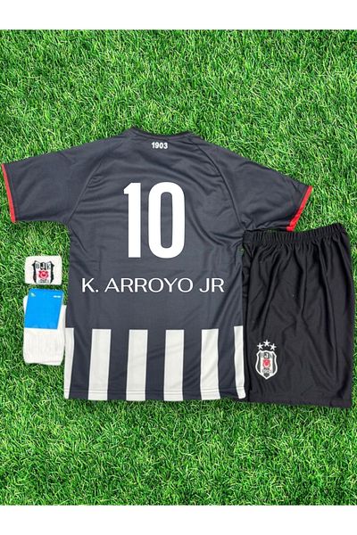 FORMALİSTAN K. ARROYO JR-10 Five Stones 25-26 Set de 4 tricouri de fotbal pentru copii - alb