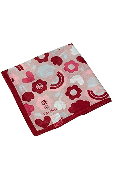 mim eşarp وشاح فالينو قطن ناعم للأطفال مقاس 70x70 سم