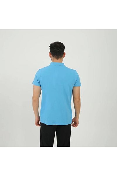 Joma Tricou casual pentru bărbați Polo Rush Blue 4231115
