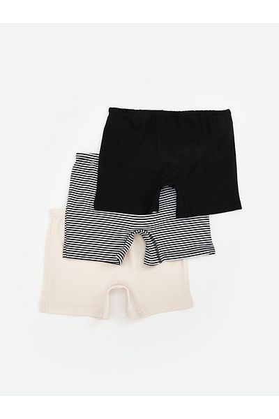 LC Waikiki Pink Girl's Boxer 3-Piece