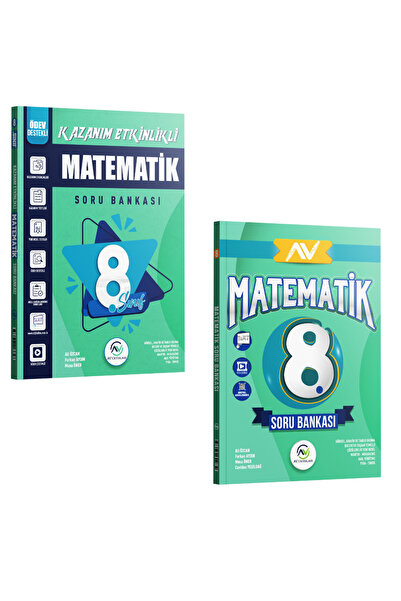 AV YAYINLARI Av Yayınları 8. Sınıf Matematik Kazanım Etkinlikli ve Soru Bankası