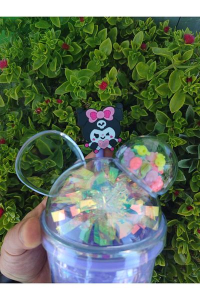 MRShopping Mr Lighted Fun Straw Cup 500 ml – Colorful Design & for Cold Drinks
