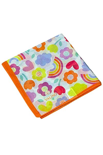 mim eşarp Φουλάρι Valino Soft Cotton Παιδικό Μοτίβο 70x70 cm