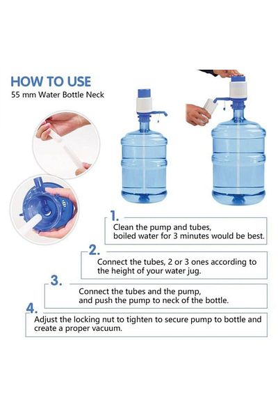 OEM Water Bottle Pump with Adapter