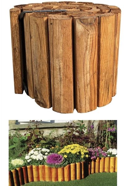 HALL BREATHE Krem Bahçe Çiti ve Bordürü, Dayanıklı ve Şık Tasarım
