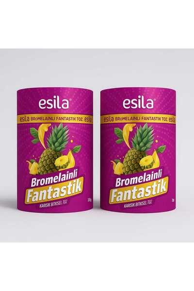 ESİLA مسحوق عشبي مع البروميلين 30 قطعة 2 قطعة