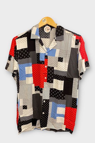 CANMODA Πουκάμισο Patch Rhythm Casual Cut