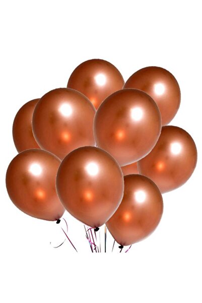 Kindi Kids Set 100 Latex Balloons, Kindi, 25 cm, Brown