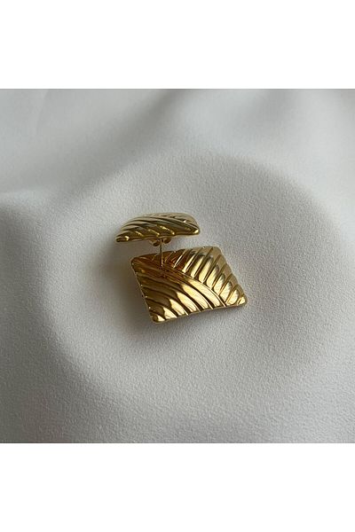Arye Aksesuar Vintage Steel Earrings