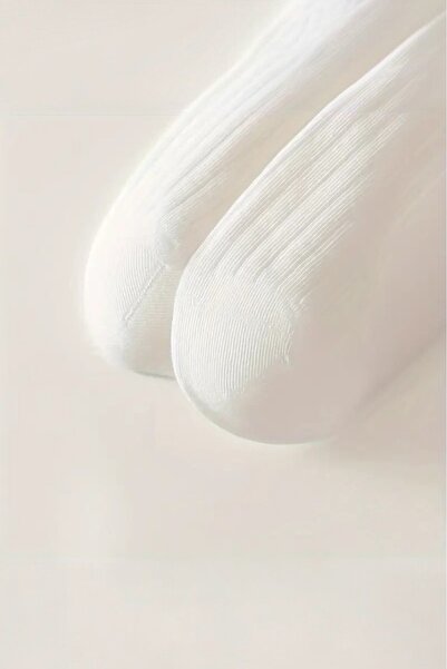 Hitit Socks Дамски 5 чифта висококачествени тенис чорапи с раиран сърцевиден мотив