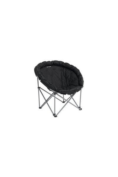 Outwell Folding XL Chair for camping, beach, fishing, or garden, black color, Outwell Folding Furniture Casi