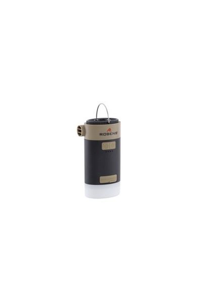 Robens Camping Pompa de umflare 3 in 1, cu panou solar incorporat, baterie externa si lampa de veghe, Roben