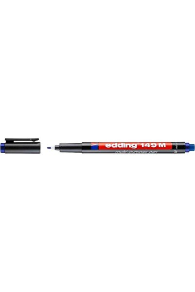 Edding 149-M Asetat Kalemi Silgili Mavi 1 Adet