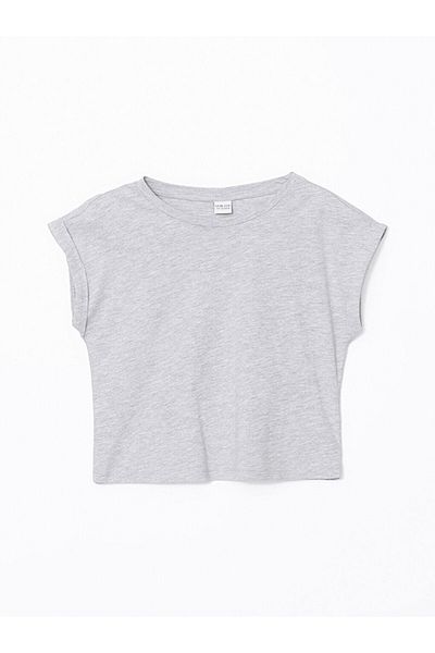 LC Waikiki New Season Crew Neck Girls' T-Shirt - S5Fj33Z4