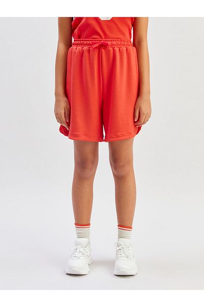 LC Waikiki New Season Girls' Shorts with Elastic Waist - S5Iu10Z4