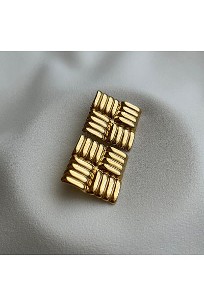 Arye Aksesuar Vintage Steel Earrings