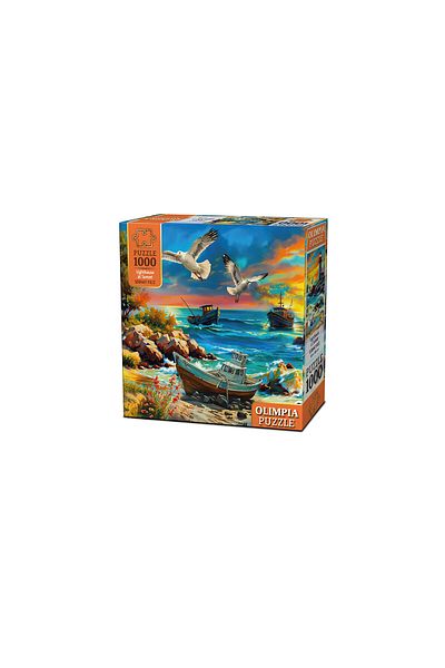 Olimpia Puzzle Sunset on the Lighthouse