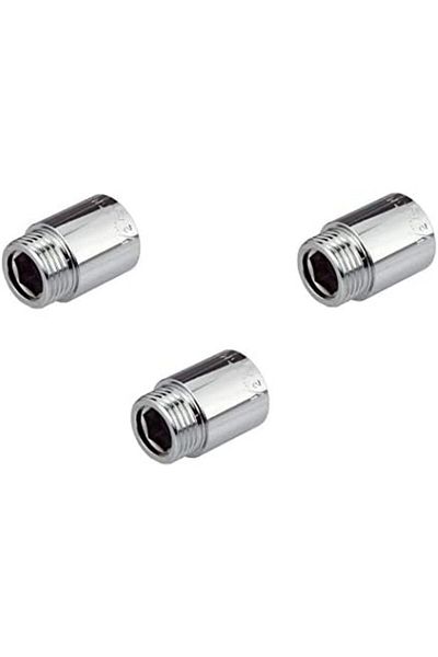 TAFASSELL Chrome Extension Pipe High-Quality Male to Female 1/2 inch from Royal Apex, BSP Standard Tube Extens