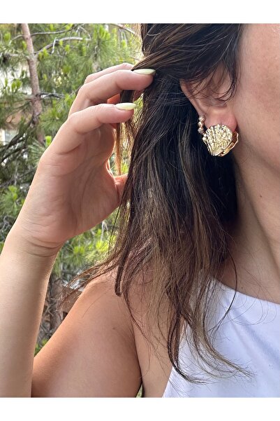 YENGEÇ Gold Seashell
