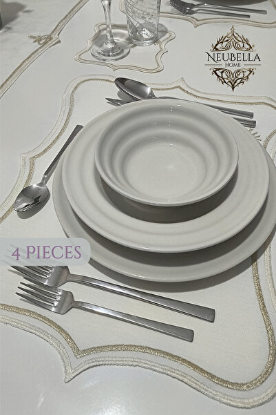 NB Neubella Home Nerina Set de huse brodate de prezentare de lux cu serviciu ...