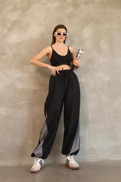 RE7EDİ Stripe Stopper Leg Unisex Parachute Pants
