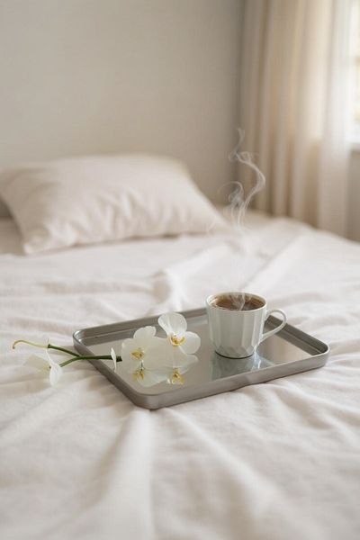 UCR HOME Rectangular Presentation Tray Treats Coffee and Tea Multi-Purpose