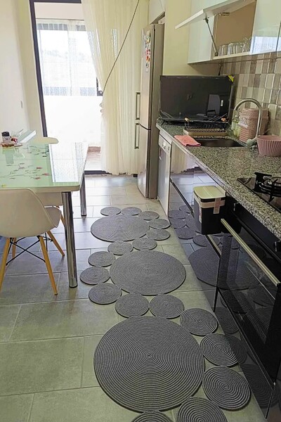 BHR Creative Jüt S Model Salon Mutfak Balkon Oturma Odası Kapı Önü Banyo Pasp...