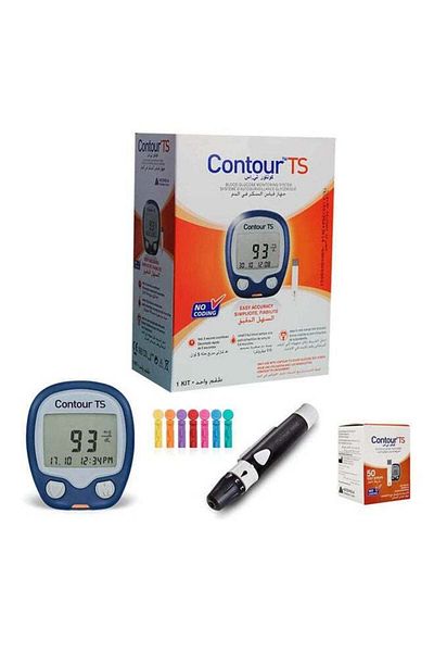 CONTOUR TS Blood Glucose Meter + 50 Test Strips
