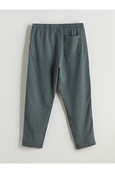 LC Waikiki New Season Comfortable Fit Linen Look Men's Trousers - S5Pr77Z8