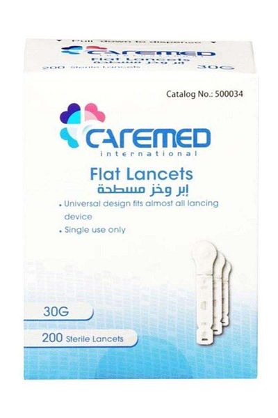 Stander Flat Lancet Pack (Scalpel) - Sterlite - 200 Pieces