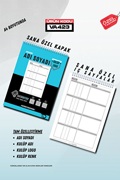 Tasarım Matbaa مخطط تدريب الكرة الطائرة