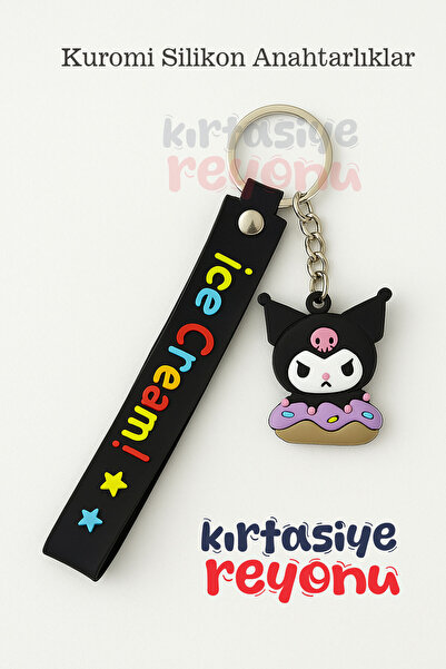 Venino سلسلة مفاتيح من السيليكون على شكل شخصيات لطيفة - كرومي والأصدقاء