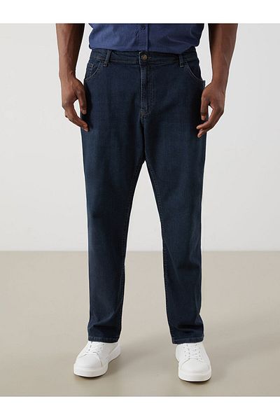 LC Waikiki New Season Plus Size 779 Regular Fit Men's Jean Trousers - S5Rr60Z8