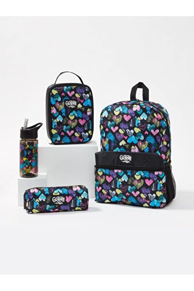 SMIGGLE - مجموعة حقائب مدرسية من جيجل مكونة من 4 قطع، حقيبة ظهر، حقيبة غداء، ...