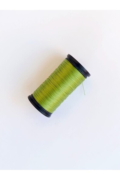 Eskişehir hobi sanat 6 Pieces 0.2 mm 30 Meters Prayer Beads String Pistachio Green Color (Thinnest Prayer Beads String)