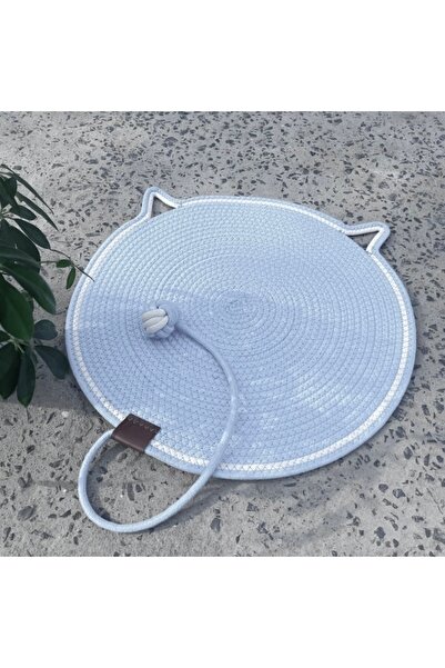 MİESSA سجادة خدش للقطط، سجادة قطط مقاس 50 سم، سجادة خدش للقطط، سجادة قطط متعددة الأغراض