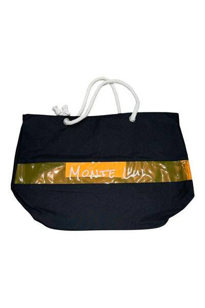 Monte Lui 1011 Beach Bag Black Color