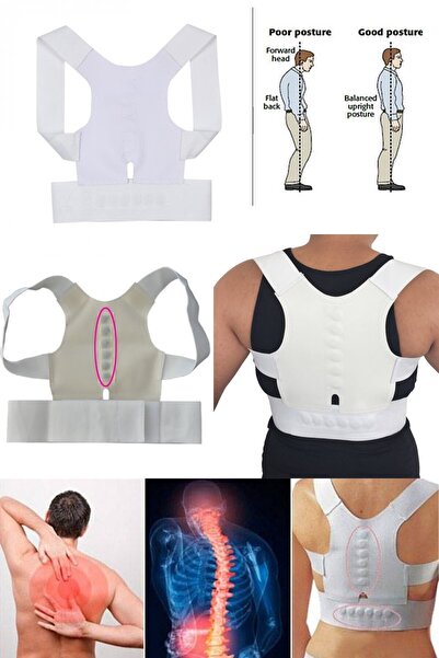 AboutThePerfect Dik duruş korsesi, bel ve sırt destek aparatı, evde ve sporda...