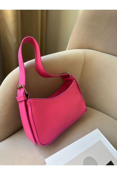 Moda Sekiz Women's Baguette Shoulder Bag with Belt Accessories