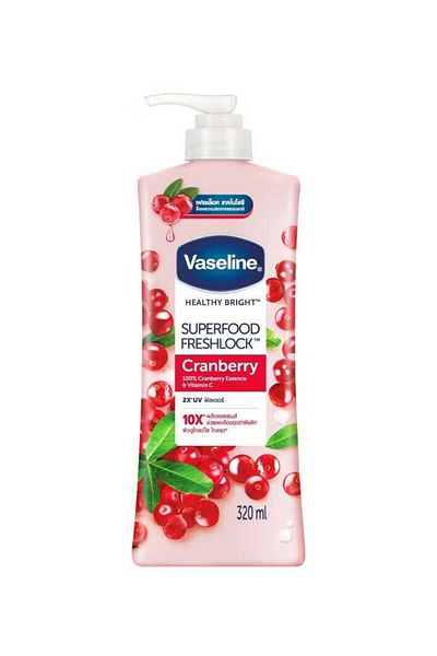 Vaseline Lotion Super Food Freshlock with Cranberry 320 ml