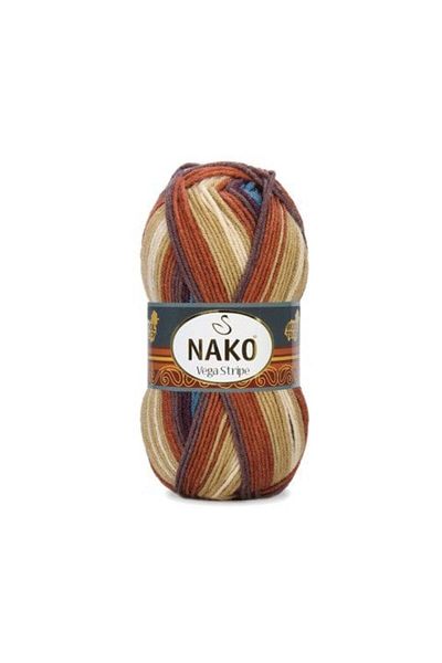 NAKO Vega Stripe Πλεκτό Σχοινί 82420