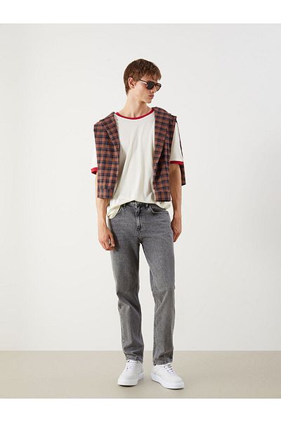 LC Waikiki New Season 710 Loose Fit Men's Jean Trousers - S5R304Z8
