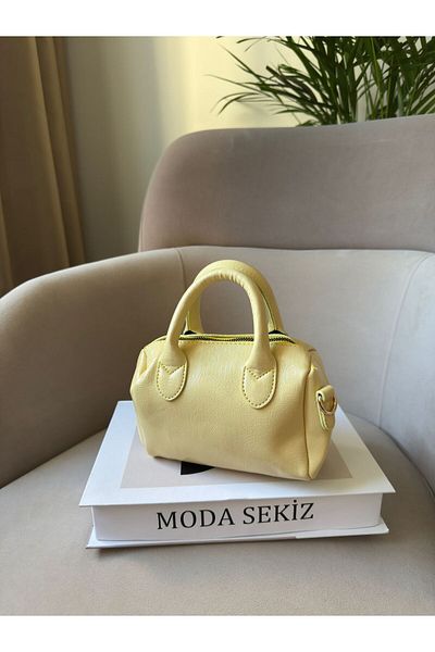 Moda Sekiz Geantă de mână și de umăr din piele lacuită pentru femei