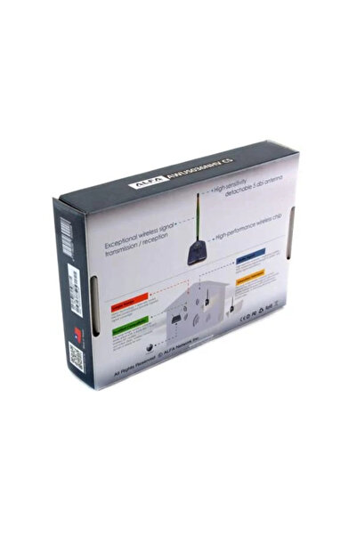 alfa network Awus036NHV 2.4GHz Kablosuz Usb Adaptör (Resmi İthalatçıdan)