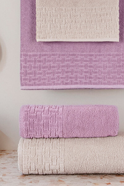 Miss Paris Home Набір з 4 бавовняних рушників для ванної кімнати 100% бавовна